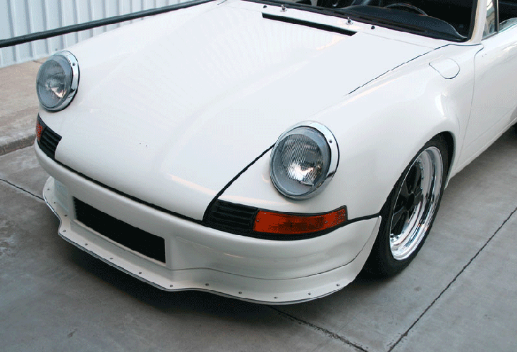 1973 911T To RSR Build With 993 3.6L Varioram DME G50 Restoration Conversions front Long hood font bumper and RSR spoiler