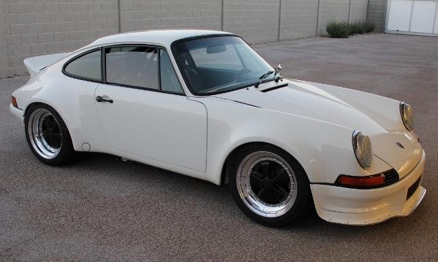 1973 911T To RSR Build With 993 3.6L Varioram DME G50 Restoration Conversions front nose assembly