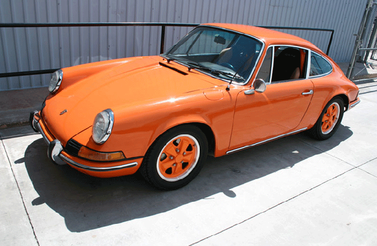 1973 911 RS Pro Touring Restoration 993 3.6L DME G50 SBH Conversion Shop delivery day one before restoration