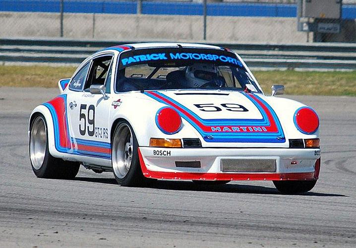1973 911 RSR Racer With 3.8L DME G50 6 Speed Conversions In Martini Livery RSR at Cal Speedway