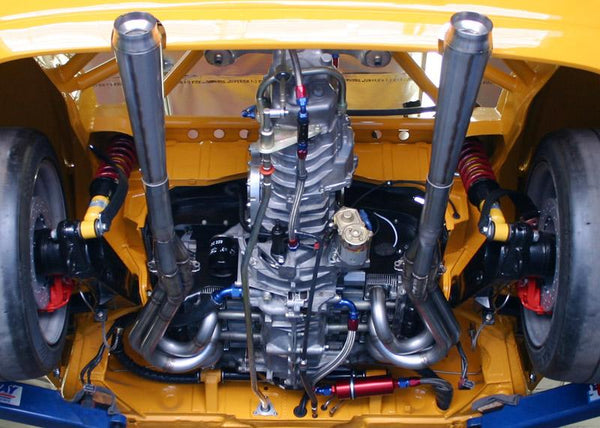 914/6 Super GT 3.6L DME Varioram G50 Upgrade Race Car Conversion exhaust
