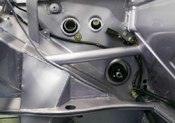 Lilac 914/6 GT Twin Plug 2.0L S 901 Tailshift Race Car Upgrade Conversion oil tank