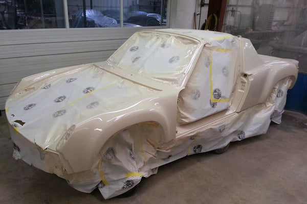 Porsche 914 To 916 3.8L MOTEC EFI Slide-Valve ITB 915 Race Car Upgrade Conversion BODY IN BASE CLEAR