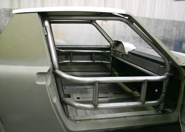 914/6 GT 2.0L Twin Plug 901 Vintage Race Car Build DOOR BAR DETAIL PASS SIDE