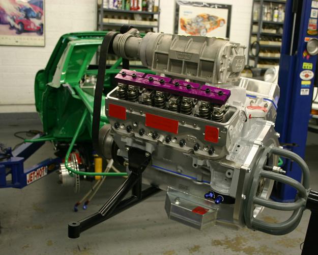 914 V8 Blown Monster engine build