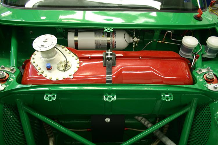914 V8 Blown Monster fuel cell & fire