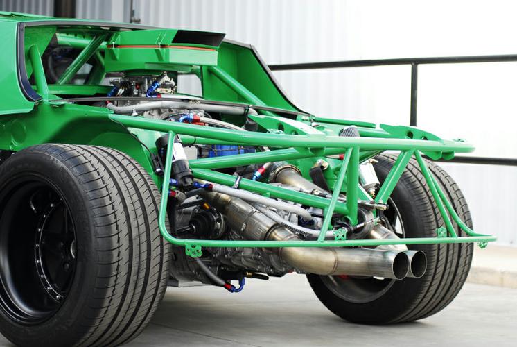 914 V8 Blown Monster rear detail