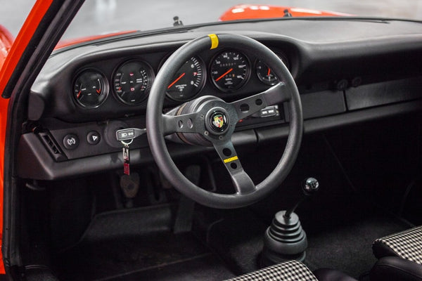 1979 930 Turbo to 1974 911 RSR IROC 3.8L DME Euro 915 Upgrade Conversion interior detail 1