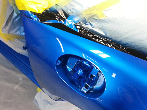 #777 Blue 986 BSR Race Car Conversion final top coat