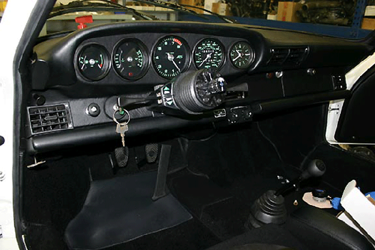 1972 911 RS 993 3.6L DME G50 SBH Transmission Conversion Restoration dash-&-gauge-layout