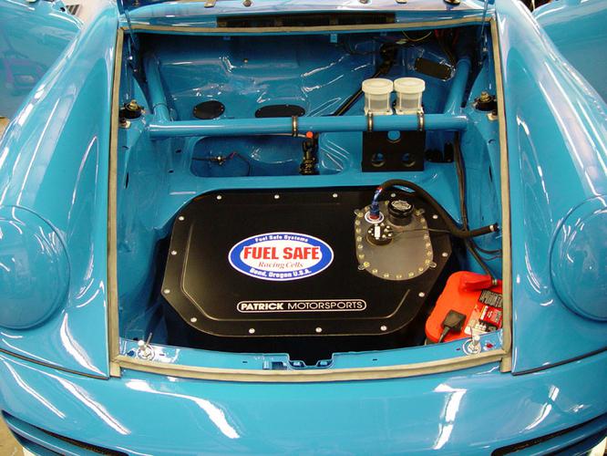 Riviera Blue 911 RSR Race Car With 964 3.8L G50 5 Speed Race Car Upgrade Conversions Under Front Hood