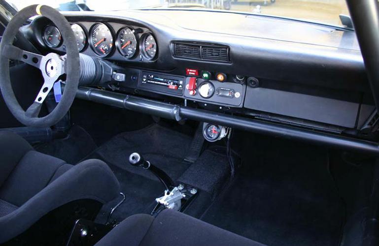 1978 930 Turbo Group B RS / RSR Race Car interior upholstery detail