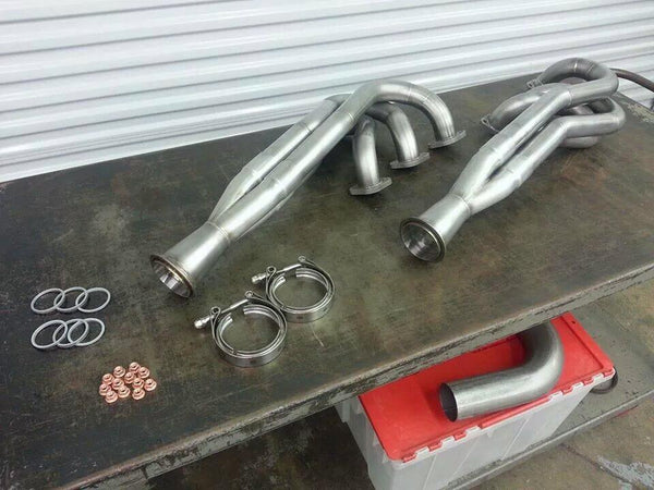 Porsche 914 To 916 3.8L MOTEC EFI Slide-Valve ITB 915 Race Car Upgrade Conversion  916 Headers