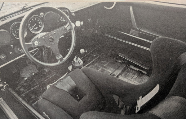 Porsche 934 interior