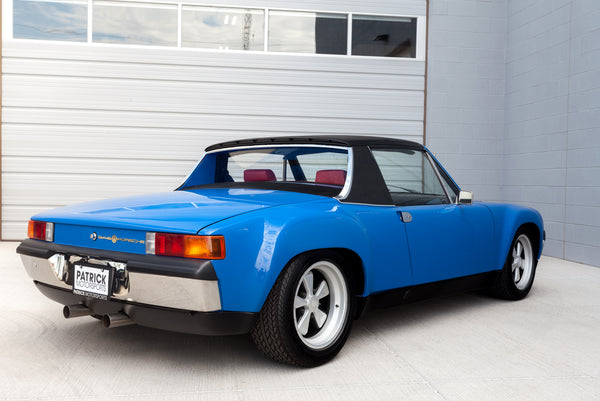 1971 914/6 Italian Model to 914/6 Big GT Spec 3.6L DME Upgrade 915 Upgrade Conversion rear blue