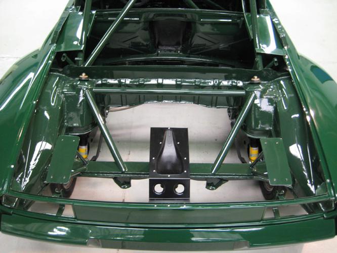 914/6 GT3R Race Car Rear Cage View