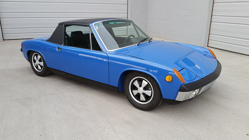 1970 9146 To 2.2L 911S Adriatic Blue Restoration finished body reveal