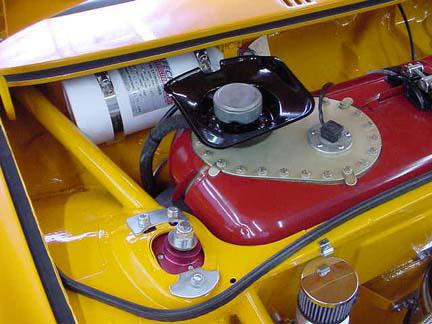 914/6 2.0L Race Car HSR Champion Front compartment Fire Suppression System