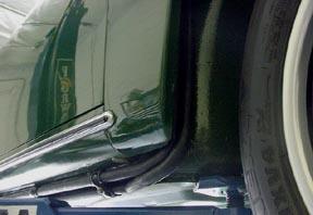 912 Targa Soft Window to 911 SC 3.0L 915 Upgrade Conversion Restoration oil line fender to front