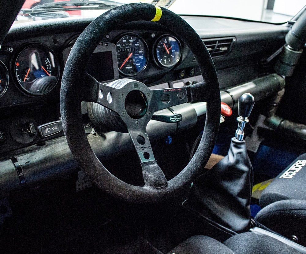 1991 Porsche 964 3.8L RSR Twin Turbo G50 6 Speed Restoration Conversion Dashboard Steering Wheel Racing Pilot's Controls