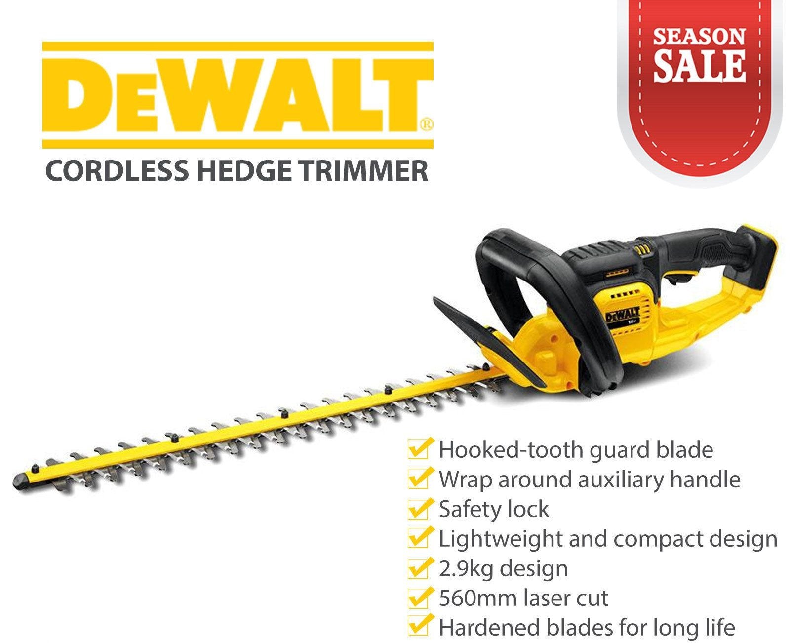 dewalt hedge trimmer for sale