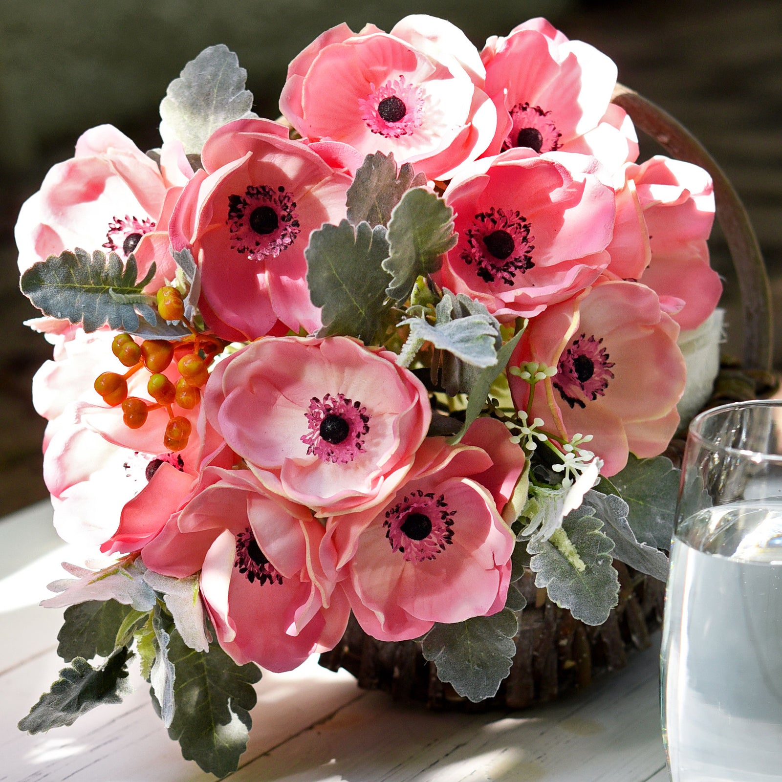 long wedding bouquet