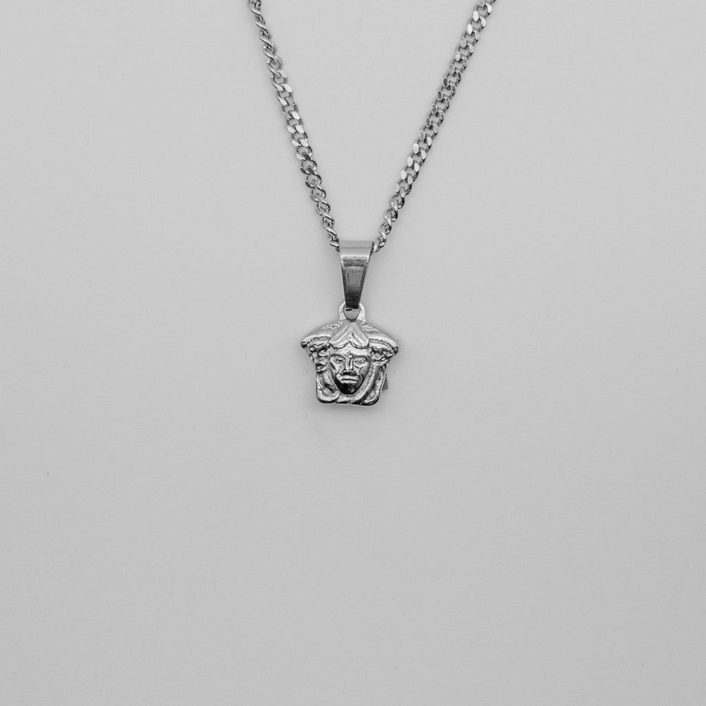 small medusa necklace