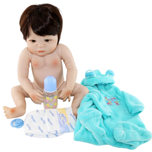 Bebê Reborn Menino De Silicone – Outlet Mamães