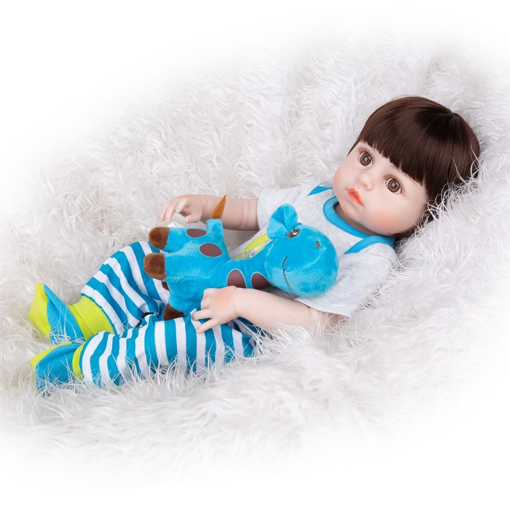 Bebê Reborn Menino De Silicone 58CM – Outlet Mamães