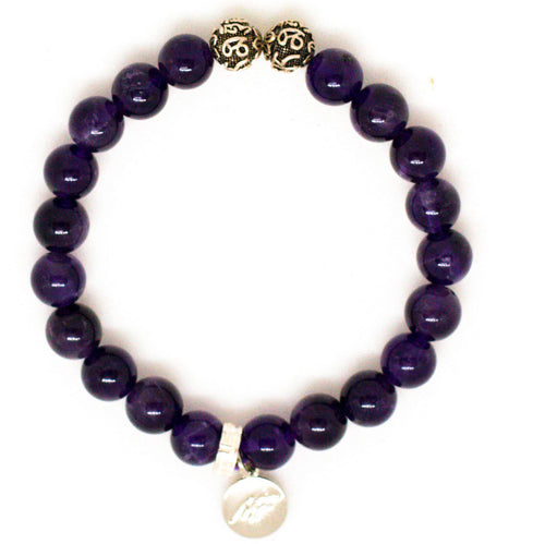 Amethyst Bracelet 8mm AAA – Love for Crystals (Philippines)