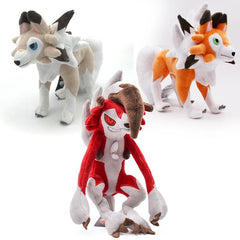 Pokemon Lycanroc Plush Toys from Almas Collections