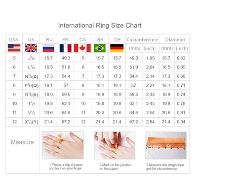 Ring size guide — Te Hotu Mana Creations