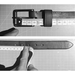 Belt & Band Measuring Guide for Belts