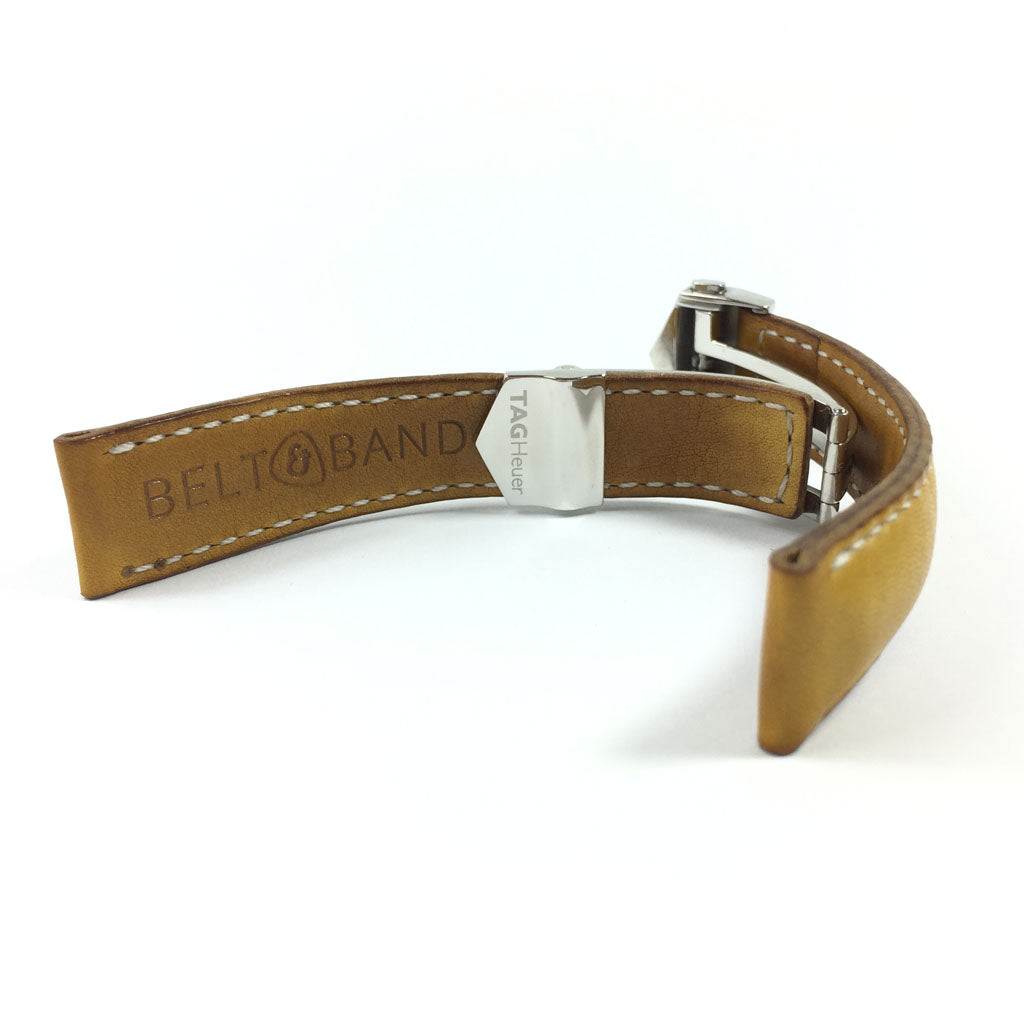 Suede Belt with Tang Clasp