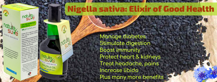 Nature Sure Kalonji (Blackseed) Oil - with goodness of Nigella sativa