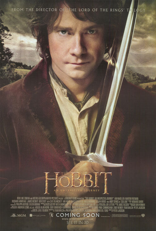 hobbit unexpected journey poster uk