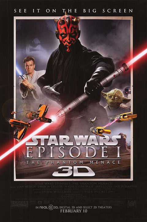 star wars episode i the phantom menace poster