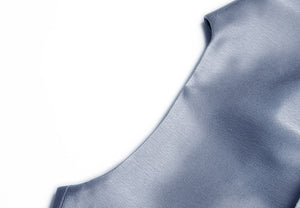 Nala V-neck Single-breasted Long sleeve Elegant Party Midi Dress