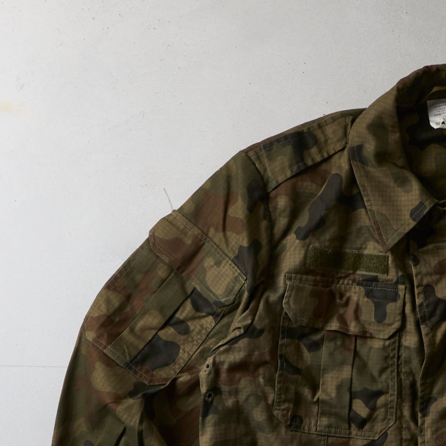 Vintage Military Camo Field Jacket