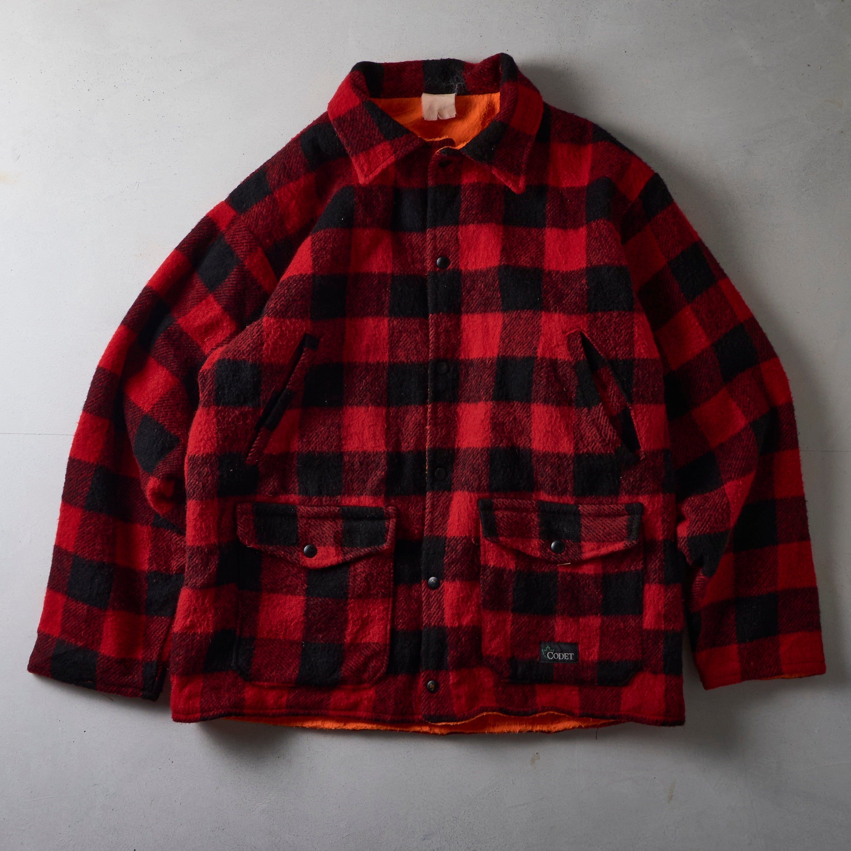 Vintage Flannel Woolen Jacket