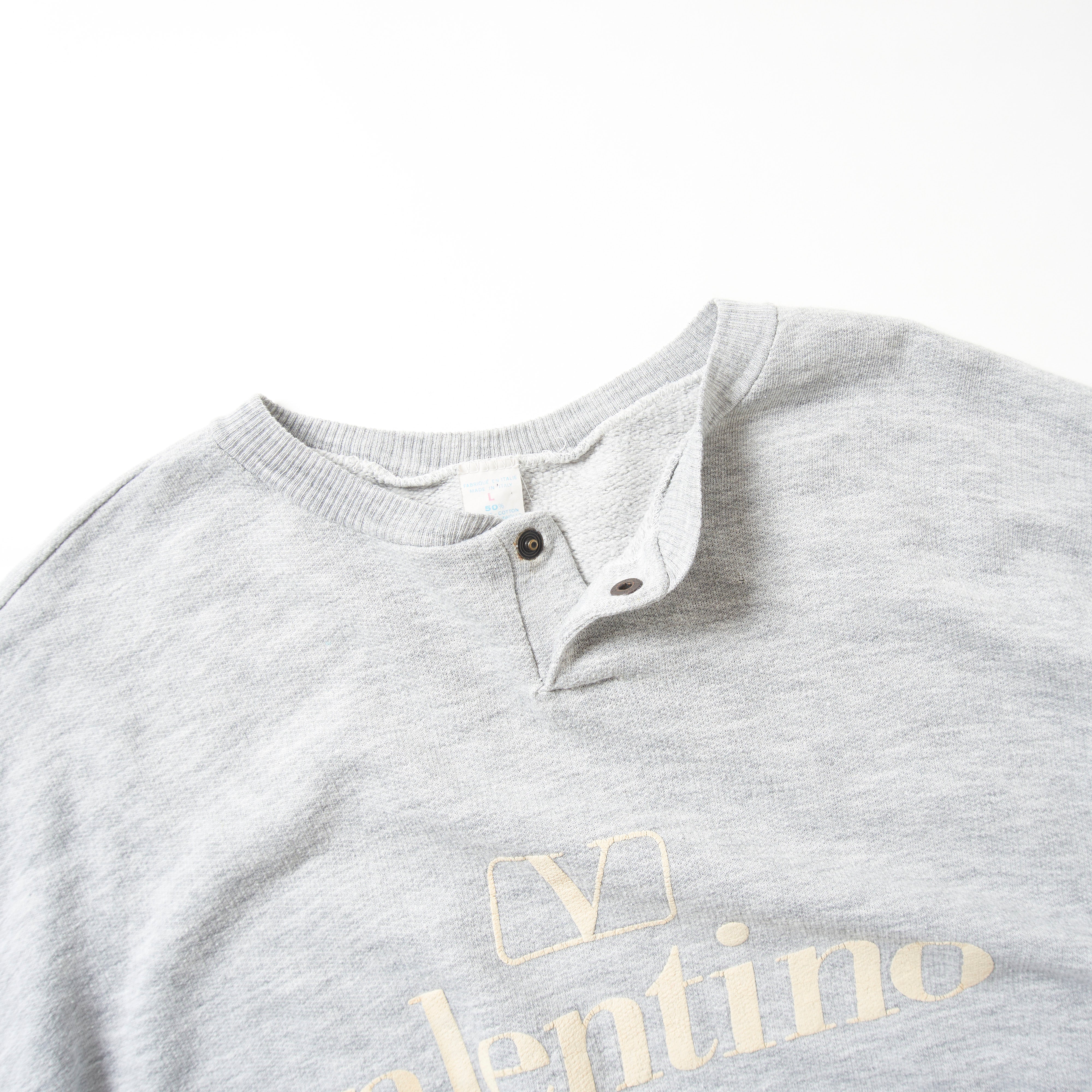 Valentino Buttoned Sweatshirt