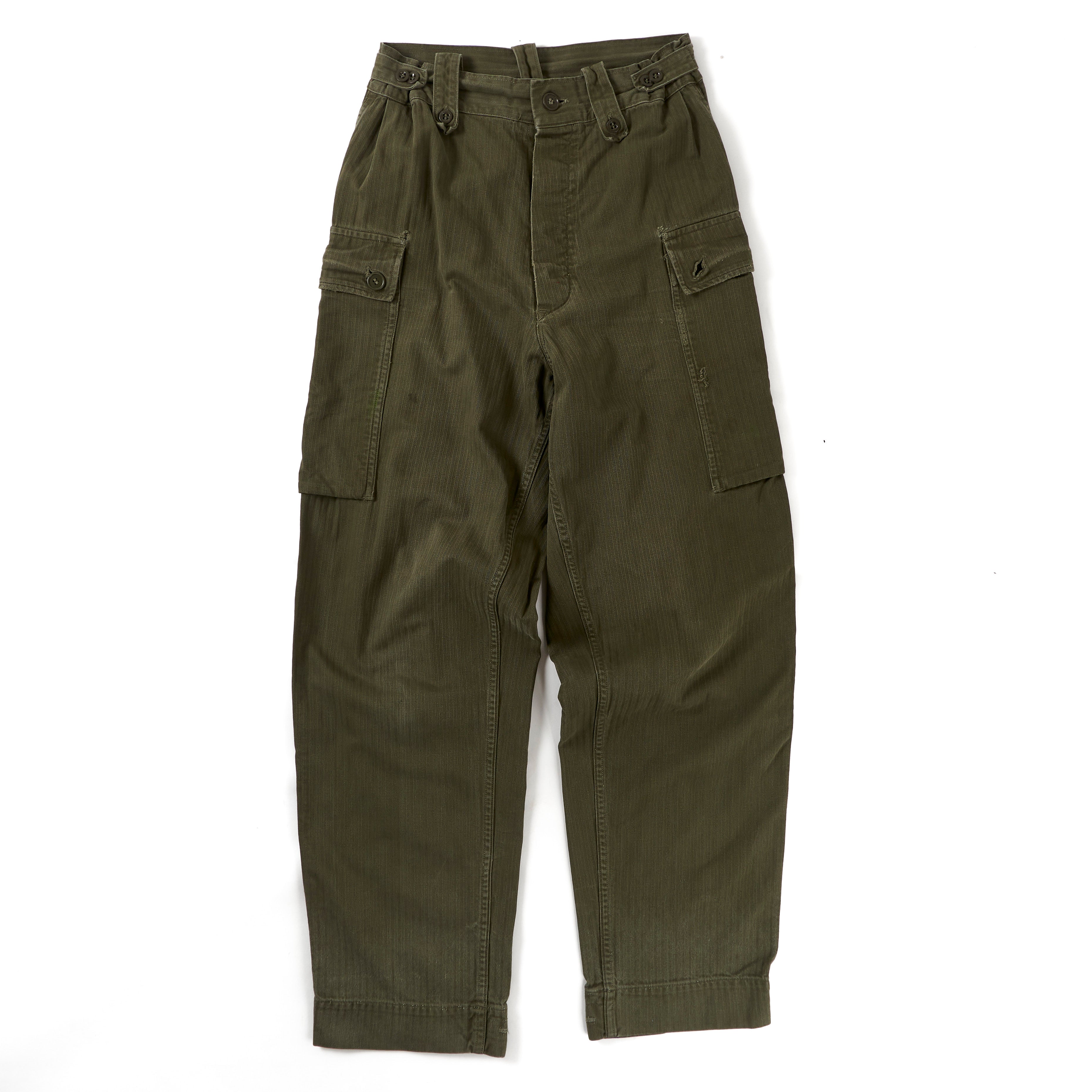 訳あり DUTCH 50s ARMY カーゴパンツ TROUSERS FIELD ワークパンツ