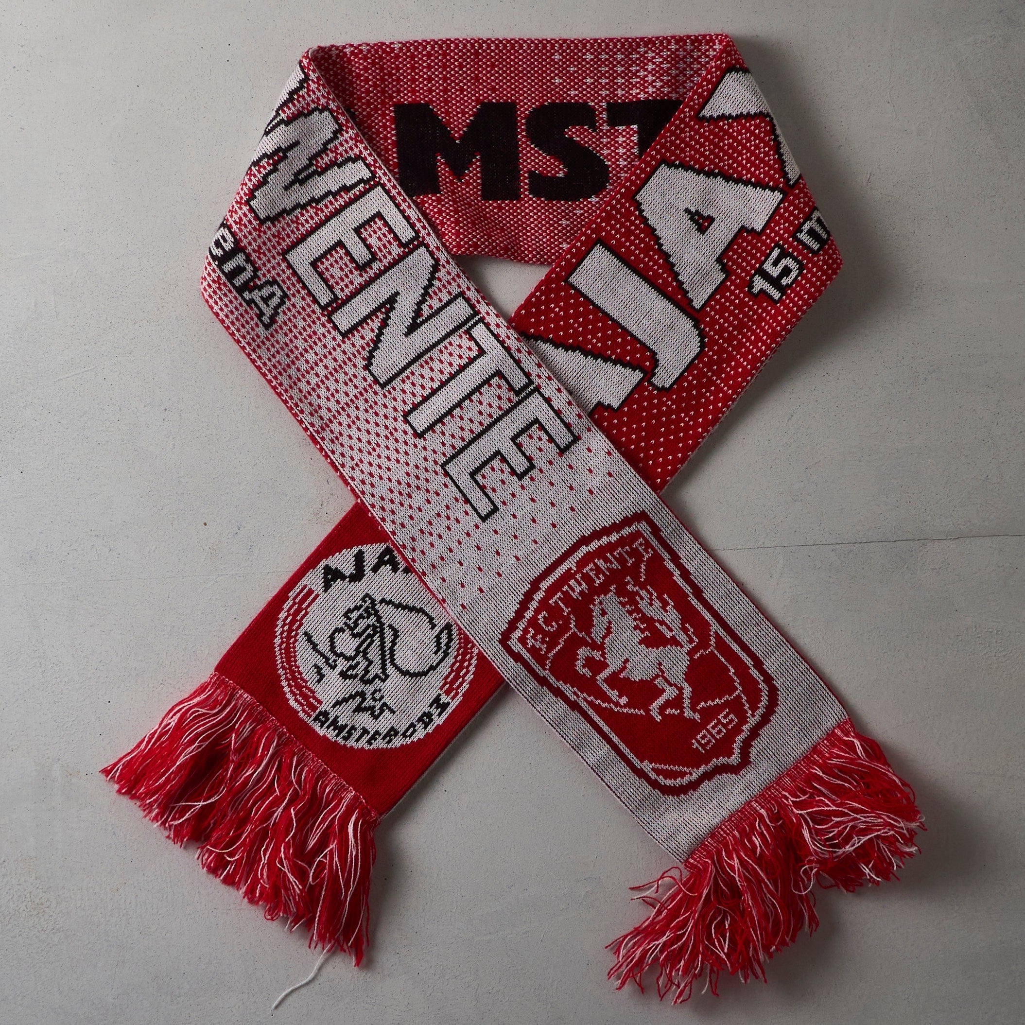 Vintage Ajax vs FC Twente Scarf