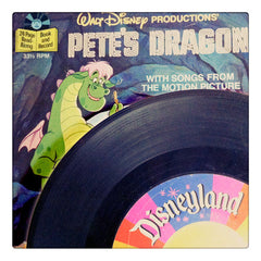 Curio & Co. looks at classic Disneyland Records from the 1980s, like the Book and Record for the Pete's Dragon film. Curio and Co. www.curioandco.com