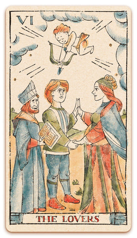 Tarot of Musterberg - Major Arcana The Lovers Card 6
