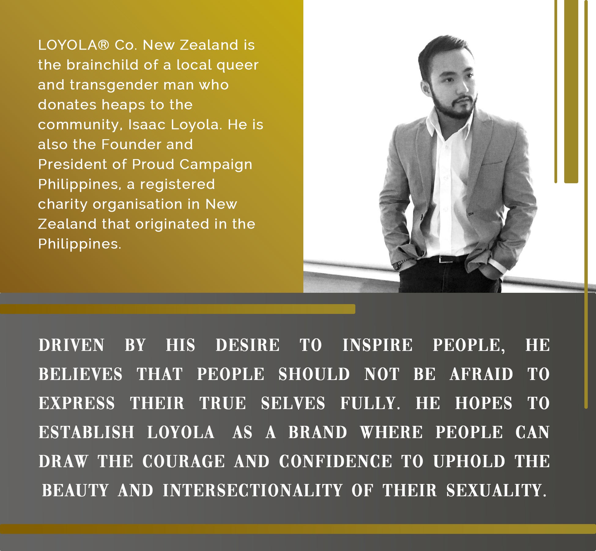 Isaac Loyola | Owner and Creative Director
