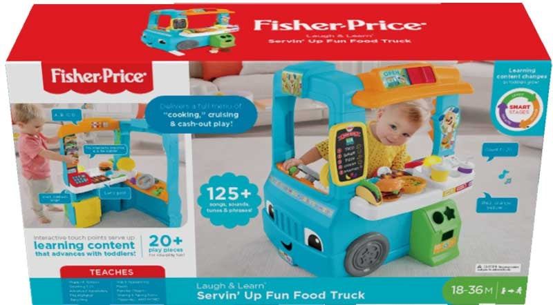 fisher price servin up fun food truck