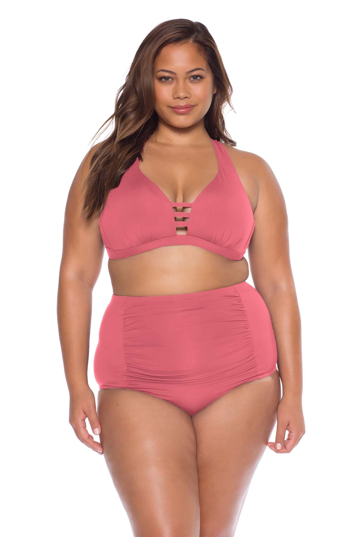 becca plus size swim