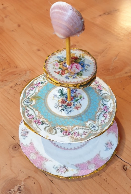 Afternoon tea party DIY craft for children - Birthday idea inspiration