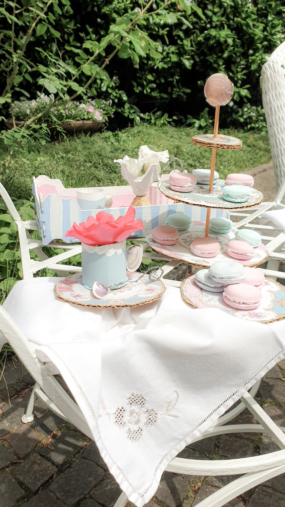 Afternoon tea party DIY craft for children - Birthday idea inspiration